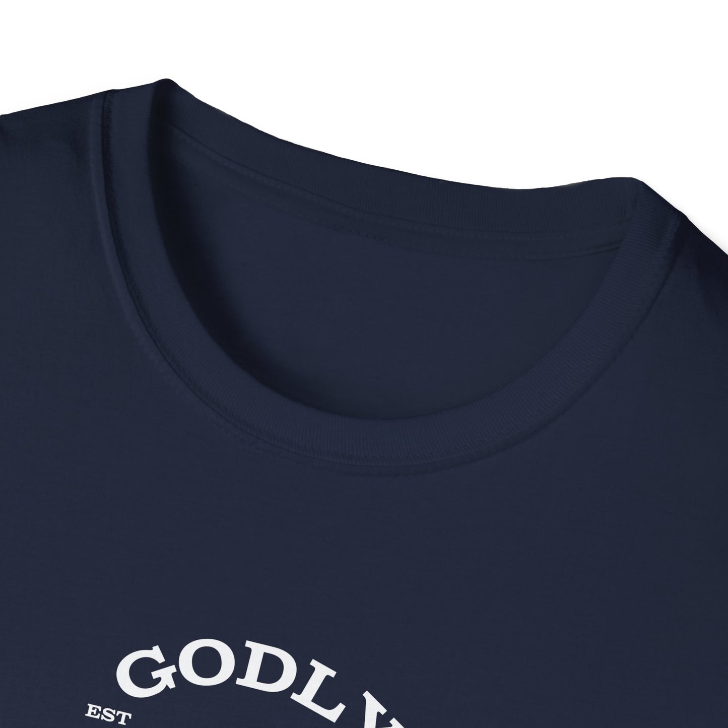 Godly Gains Club Navy Blue T-Shirt