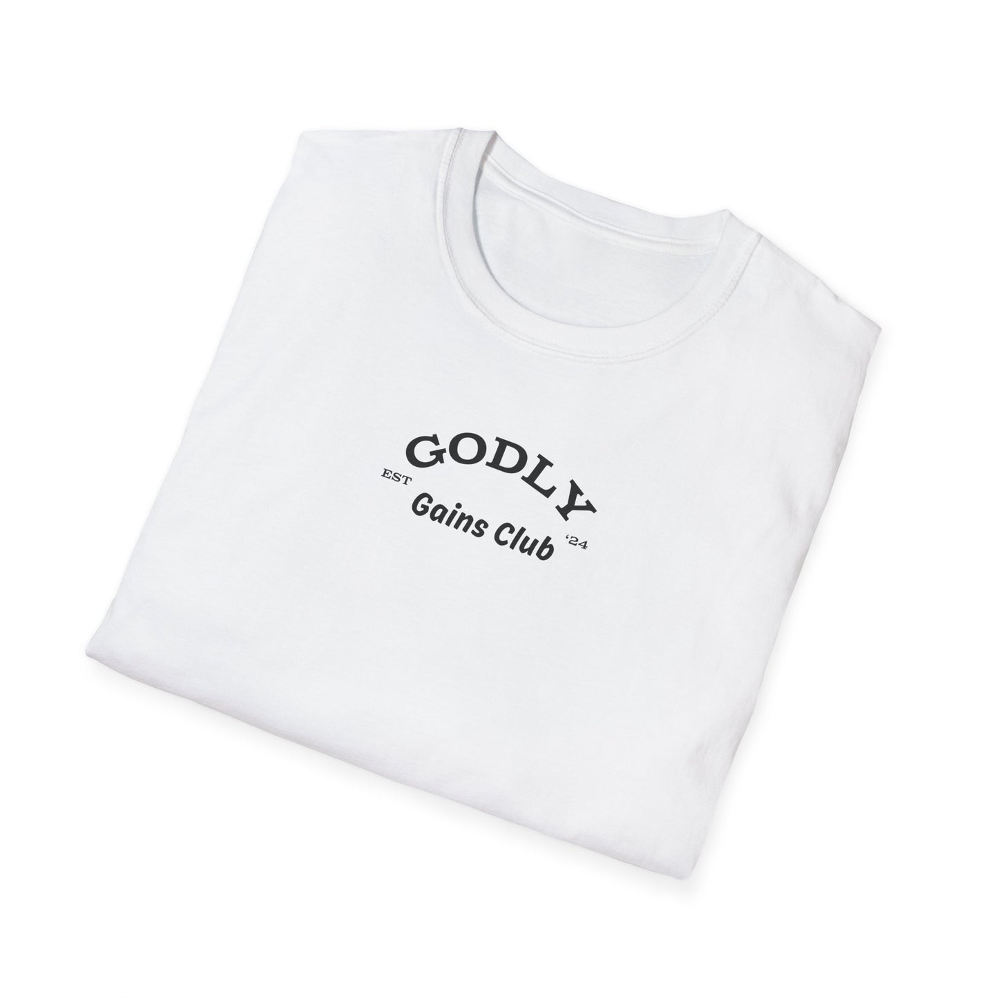 Godly Gains Club White T-Shirt