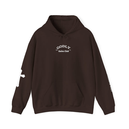 *NEW*  Brown Godly Gains Club Hoodie