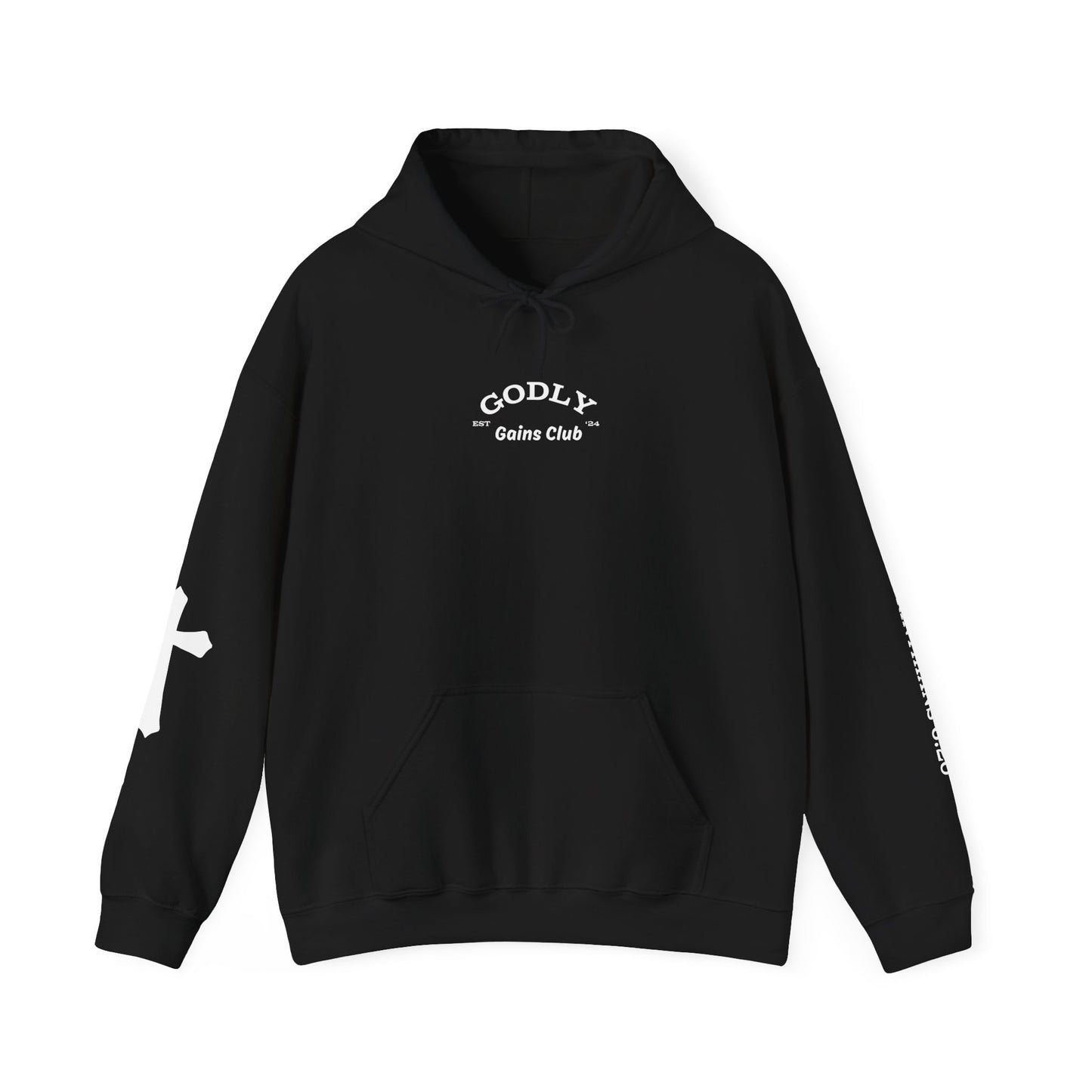 *NEW* Black Godly Gains Club Hoodie